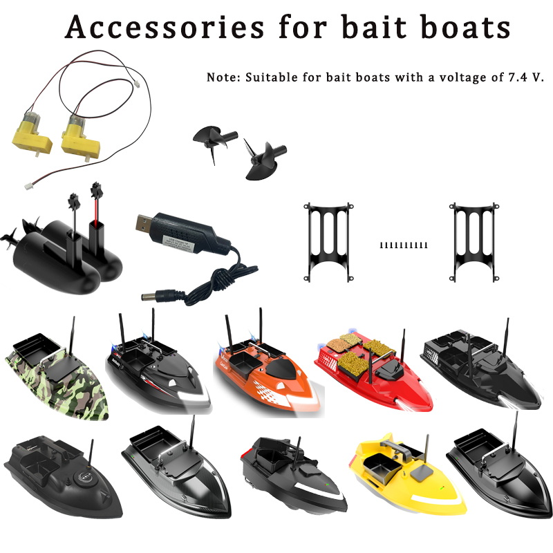 Fishing Gps - MBLN 7.4V universeel aasbootaccessoire – compatibel