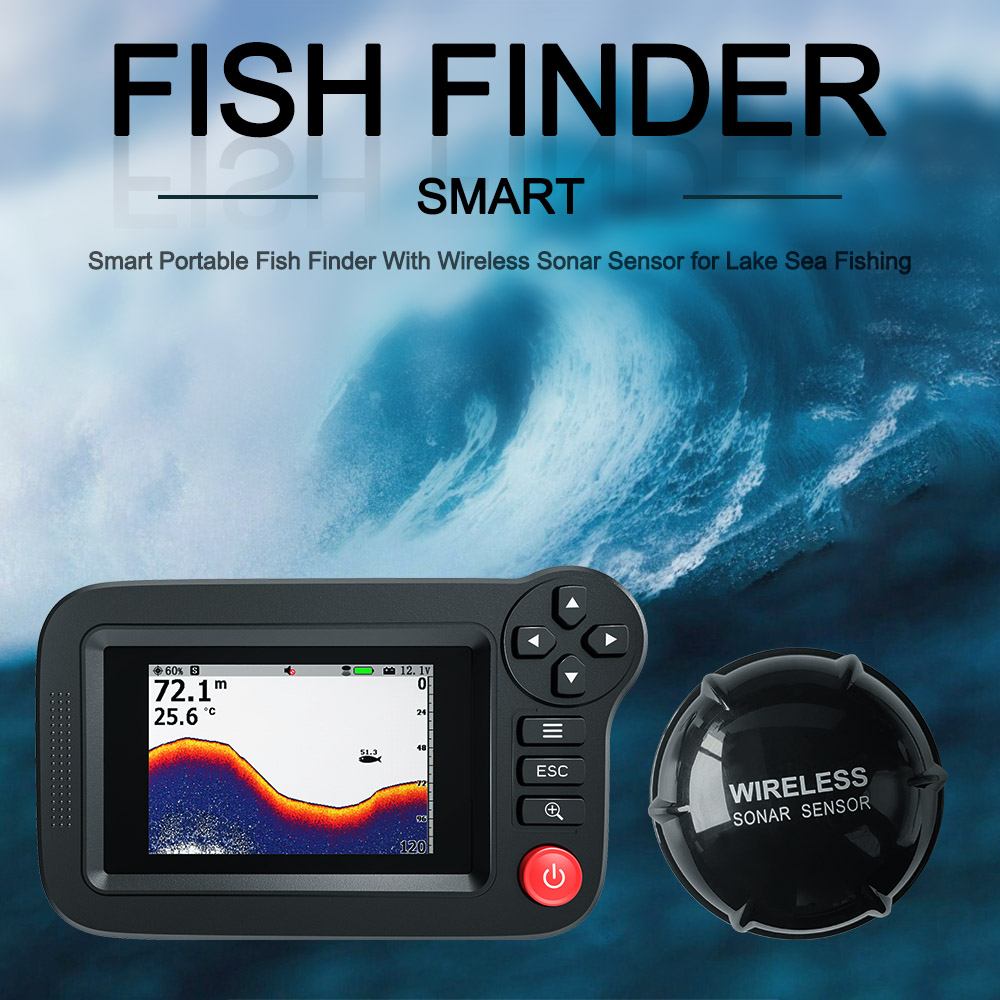 Slimme viszoeker - Draagbare v - Fish Finder Gps recensie en prijs